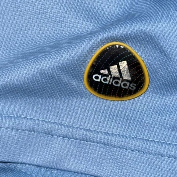 Argentina AFA Soccer Jersey Adidas ClimaCool Striped Blue White L - Picture 4 of 10